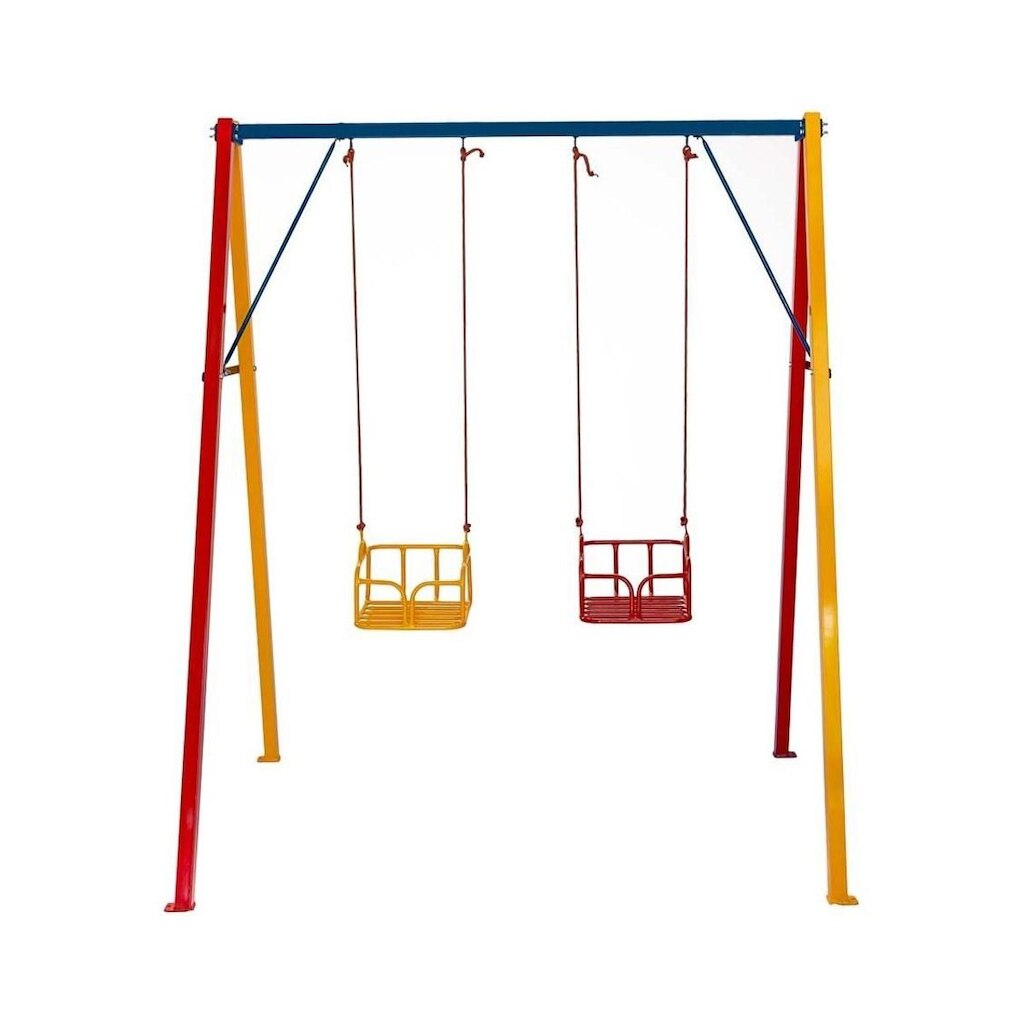 Balanço Viva Feliz Fácil Esporte Com 2 Balanços - Tam. (120x192x160)cm - Ref 742