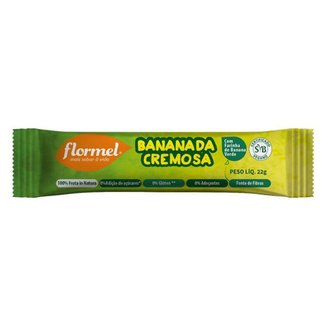 Bananada Cremosa Flormel Zero Açucar 22g