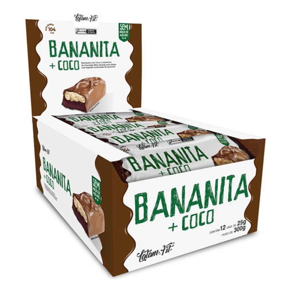 Bananita Blend - Banana + Coco + Choco Zero Açúcar - Latam