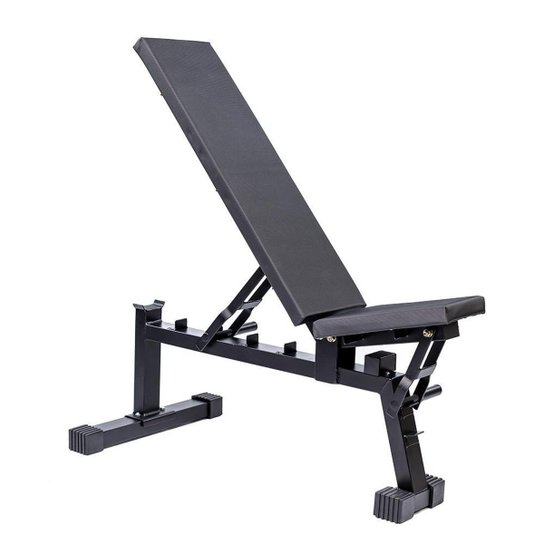 BANCO REGULÁVEL INCLINÁVEL - Preto Menor preço em BANCO REGULÁVEL INCLINÁVEL - Preto