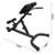 Banco Romano Extensor Lombar Ajustável Profissional Yangfit - Preto