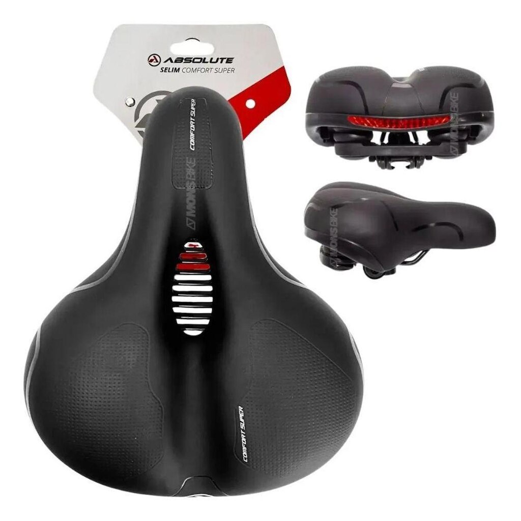 Banco Selim Absolute vazado Confort Super para bike