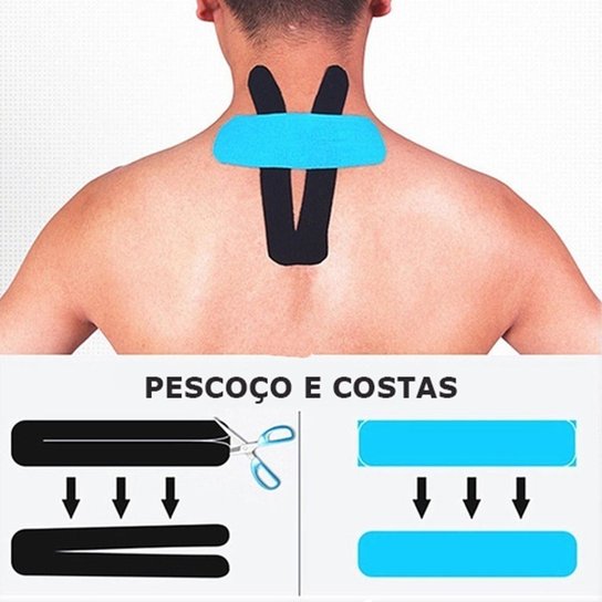 Bandagem Elástica Gold Sports Adesiva Neuromuscular - Marrom Menor preço em Bandagem Elástica Gold Sports Adesiva Neuromuscular - Marrom