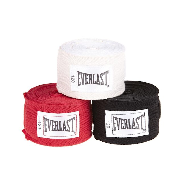 BANDAGEM EVERLAST 3 METROS - KIT C/ 3 - Preto+Bordô Menor preço em BANDAGEM EVERLAST 3 METROS - KIT C/ 3 - Preto+Bordô