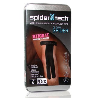 Bandagem Funcional Spidertech Cotovelo c/ 6 uni.