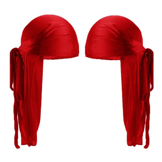 Bandana Durag XXL Hip Hop Vermelha XXL025 Vermelho Netshoes