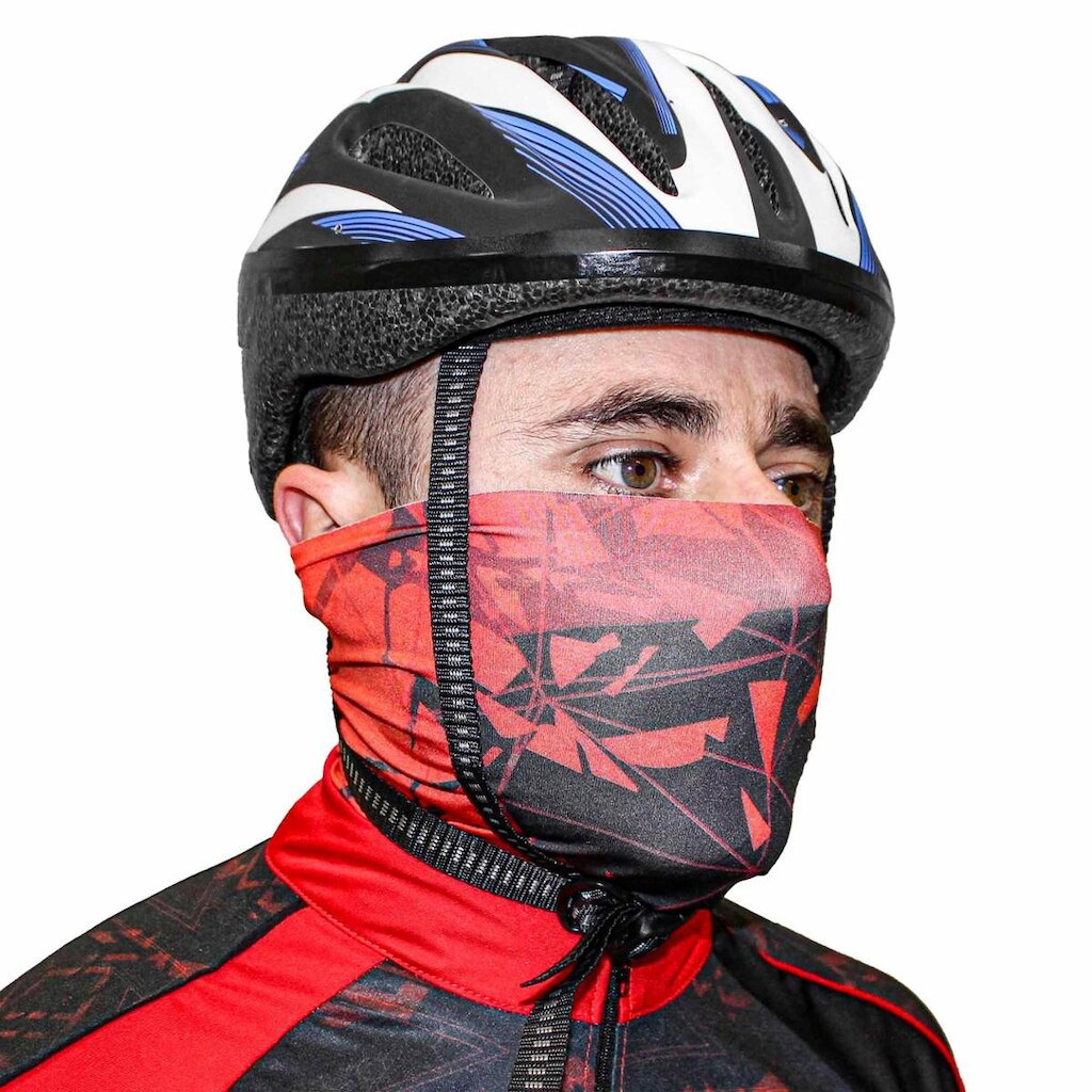 Bandana Máscara Balaclava E Lenço De Proteção Rosto Pescoço