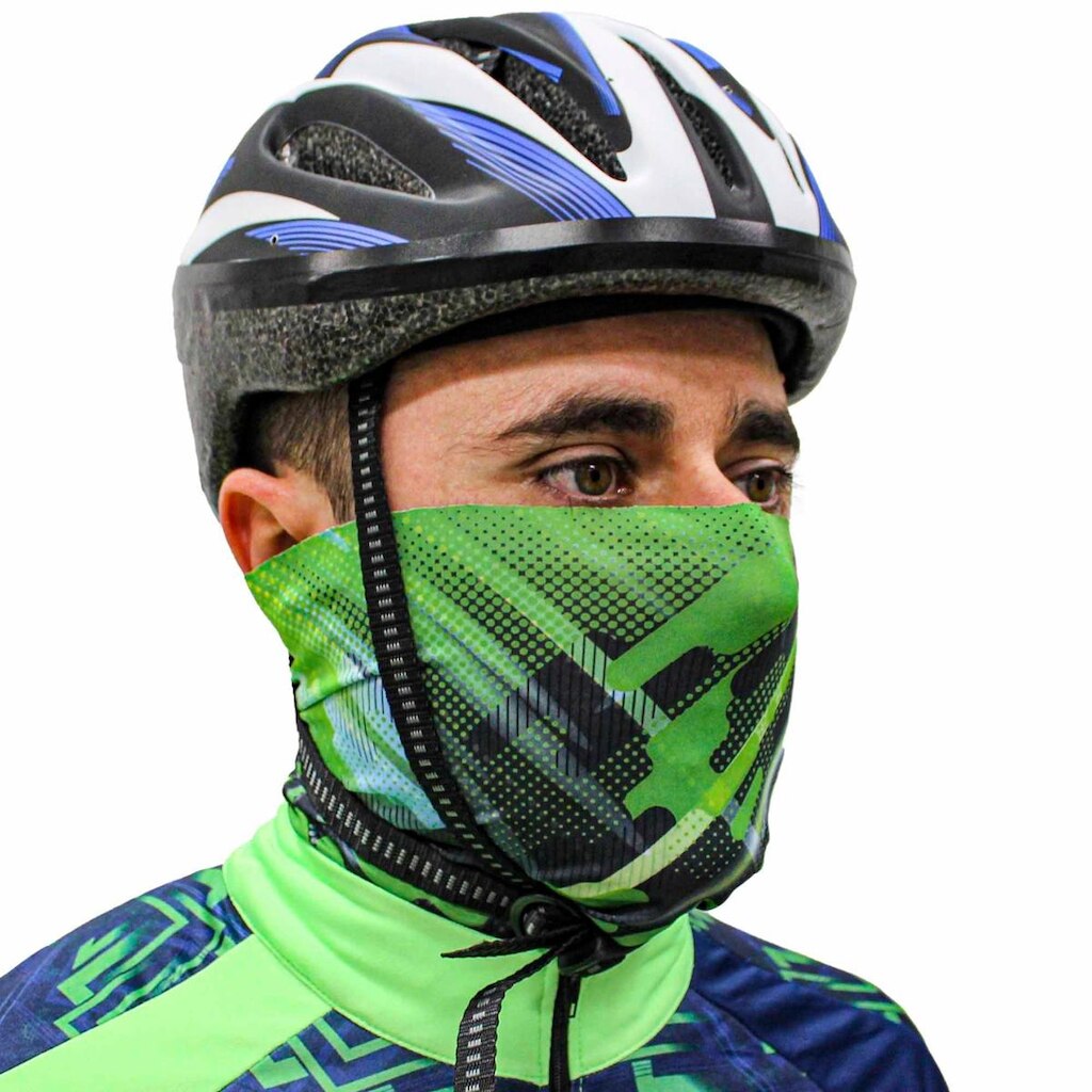 Bandana Máscara Balaclava E Lenço De Proteção Rosto Pescoço