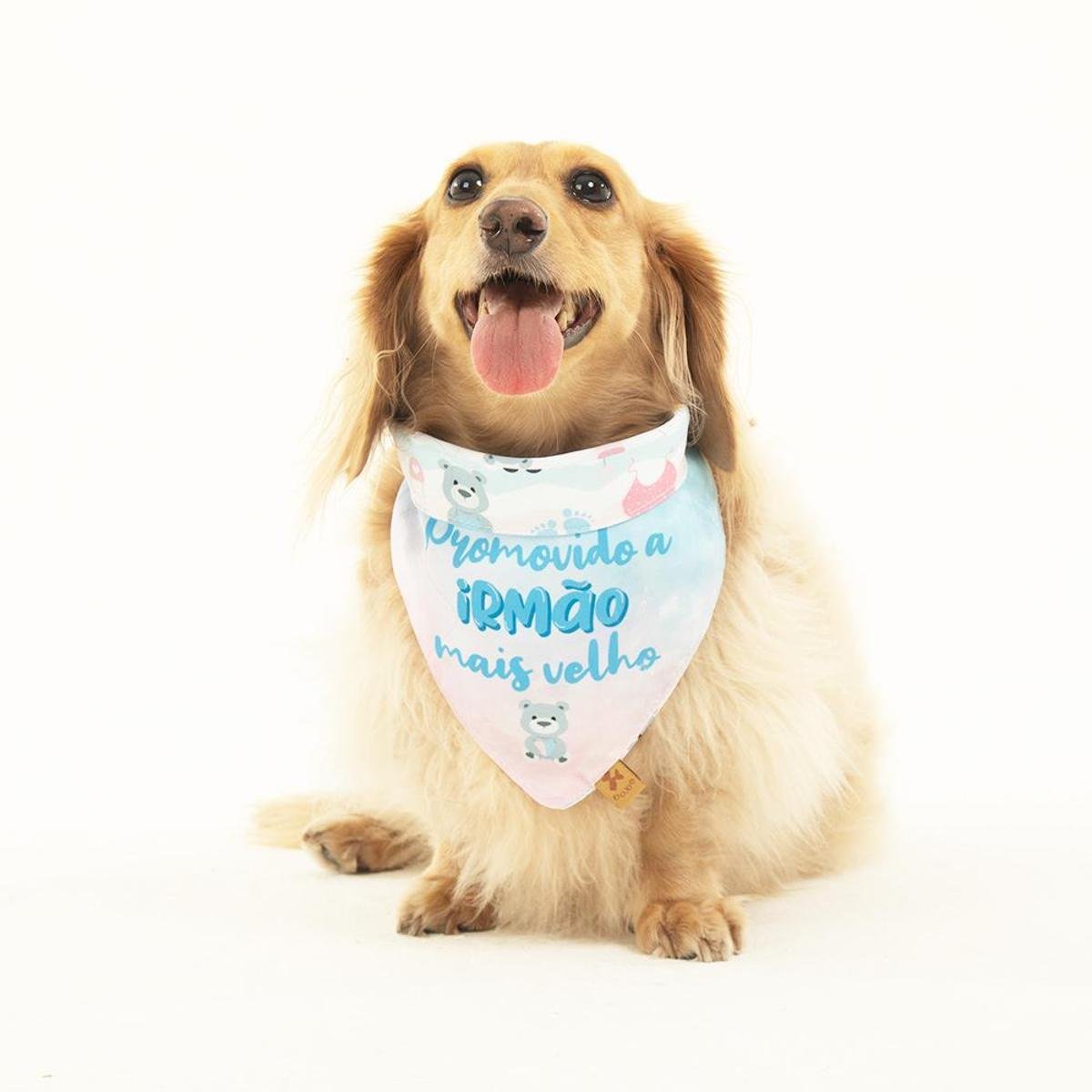 Bandana Promovido à Irmão - Azul | Netshoes