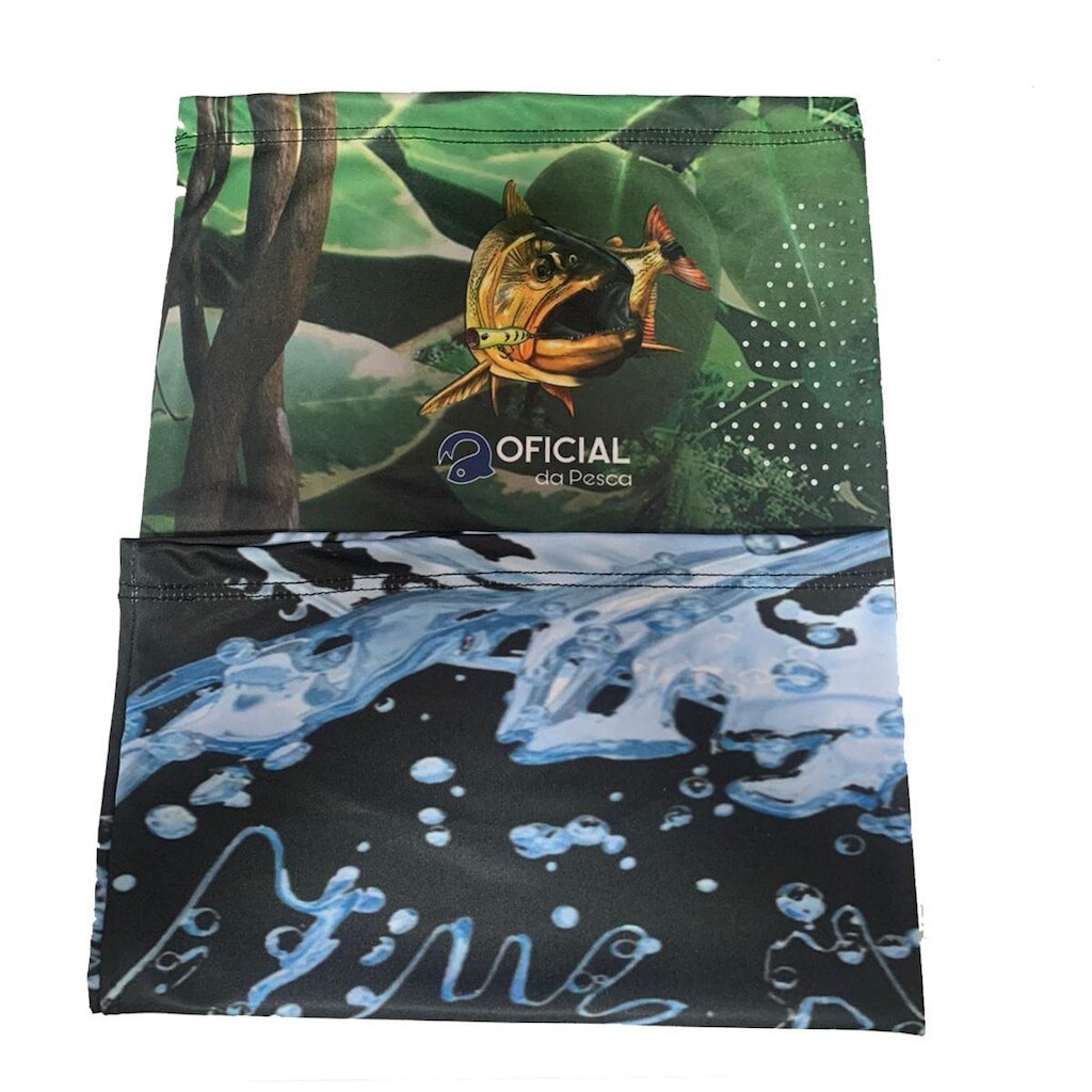 Bandana Protetor de Rosto Dourado - Oficial da Pesca