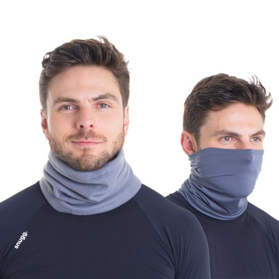 Bandana Tubular Balaclava Touca Gola Proteção Solar UV50 Fri - Cinza Menor preço em Bandana Tubular Balaclava Touca Gola Proteção Solar UV50 Fri - Cinza