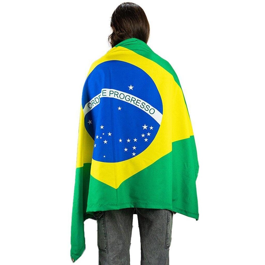 Bandeira Brasil 1,40x0,90 Simples 2026