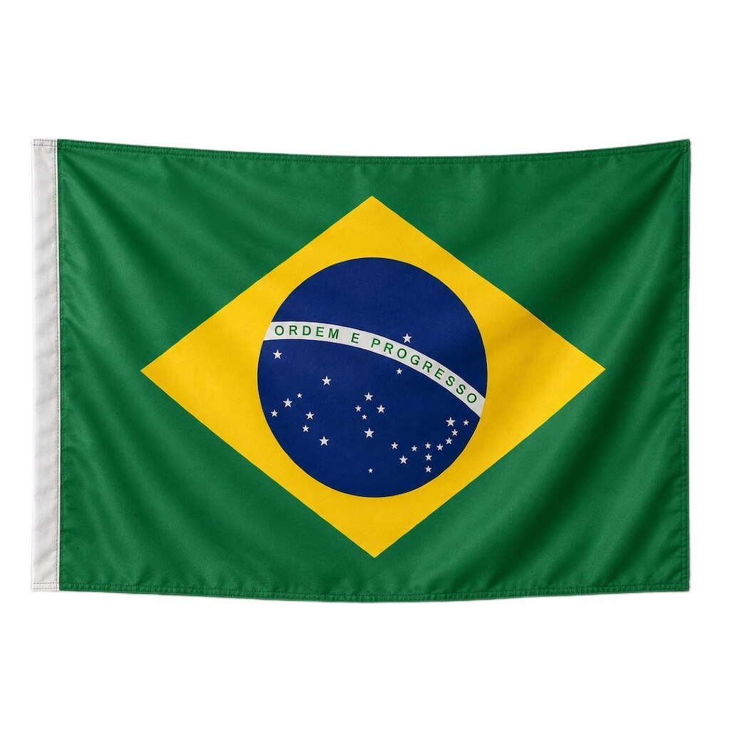 Bandeira Brasil Símbolo Clássica Oficial