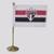 Bandeira de Mesa São Paulo - Branco