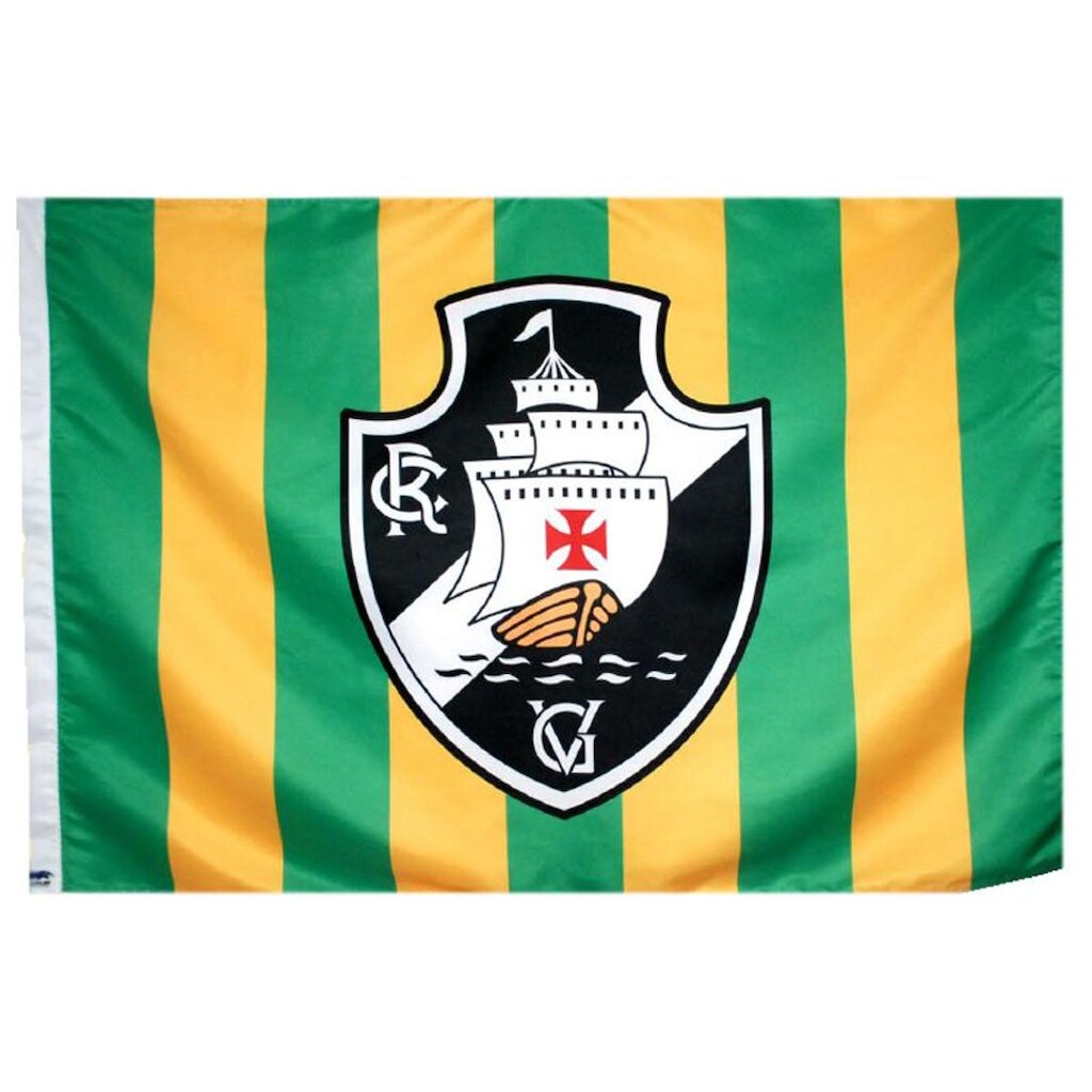 Bandeira do Vasco da Gama + Brasil Sublimada