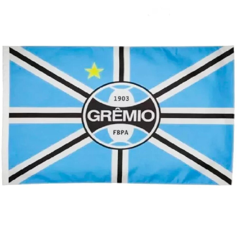 Bandeira Fã Grêmio 1 Face 130x90cm - Licenciada