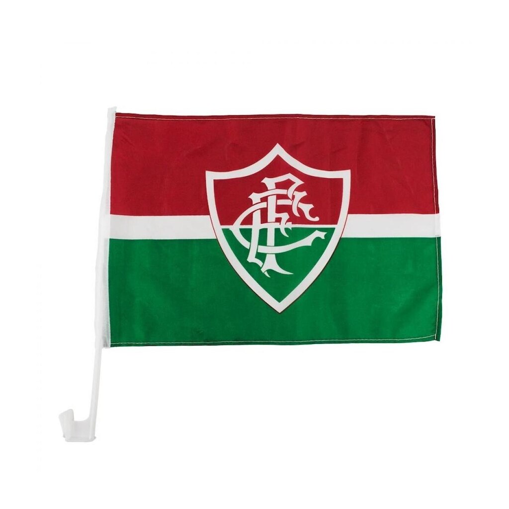 Bandeira Haste Plástico Vidro Carro Fluminense