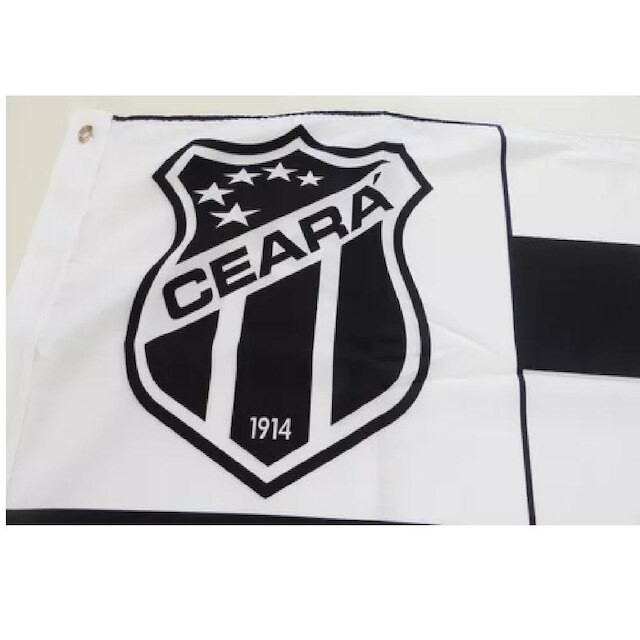 Bandeira Oficial Do Ceará 90x1,28cm Dupla Face 2 Panos
