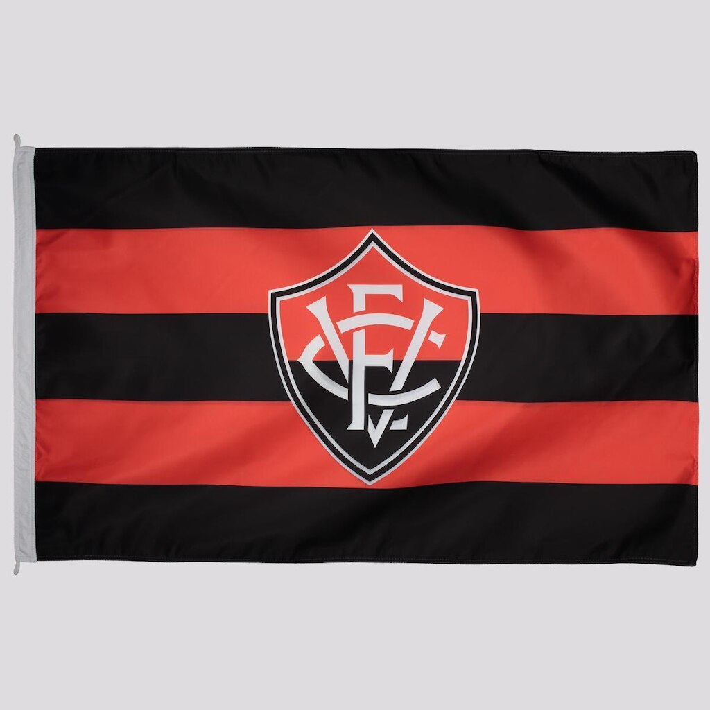 Bandeira Vitória Dupla Face Rubro Negra