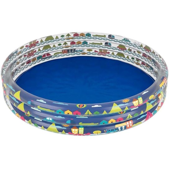 Banheira Inflável 450 Litros Mor - Azul Menor preço em Banheira Inflável 450 Litros Mor - Azul