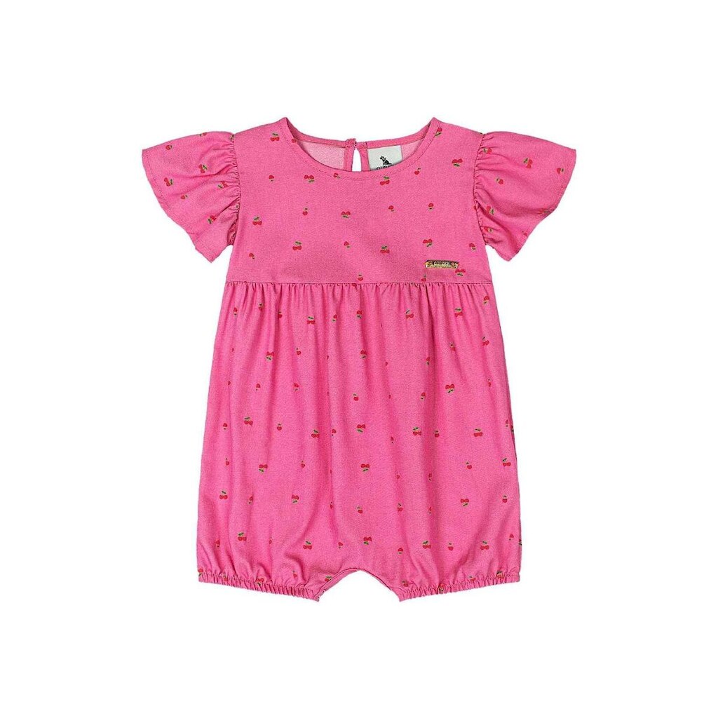 Banho de Sol Cerejas para Bebê Menina Quimby