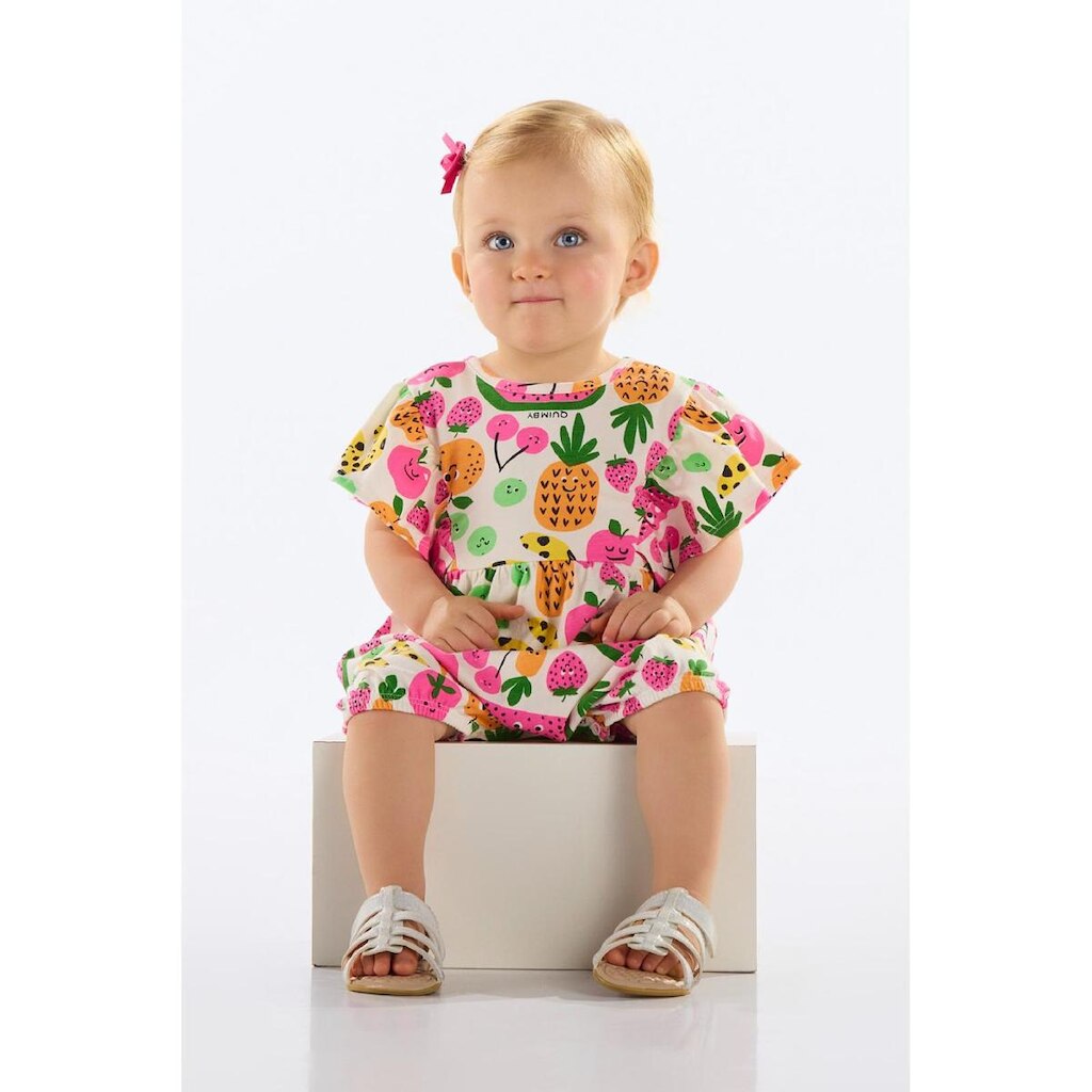 Banho de Sol Frutas para Bebê Menina Quimby