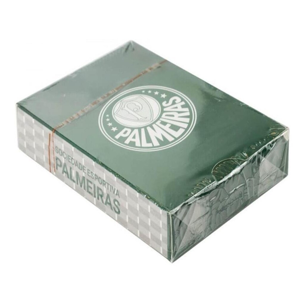 Baralho Plástico 54 Cartas Com Naipes - Palmeiras