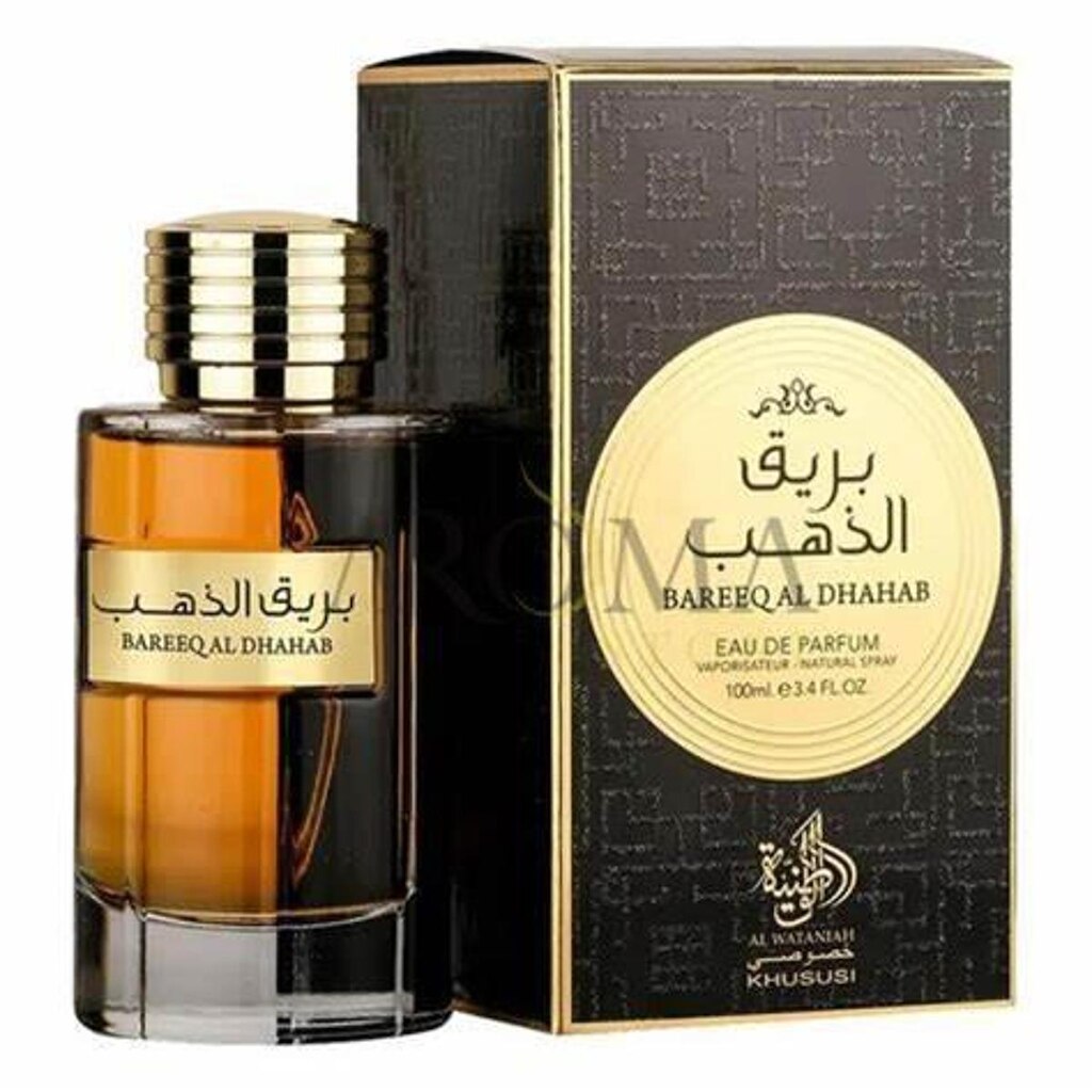 Bareeq Al Dhahab Al Wataniah Perfume Masculino Eau De Parfum 100ml
