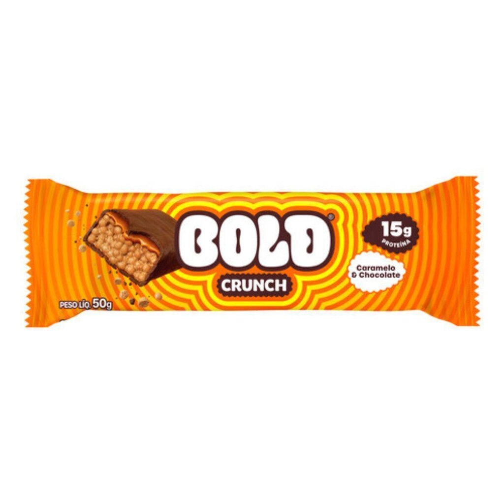 Barra Bold Crunch Protein 15g de Proteína Unidade