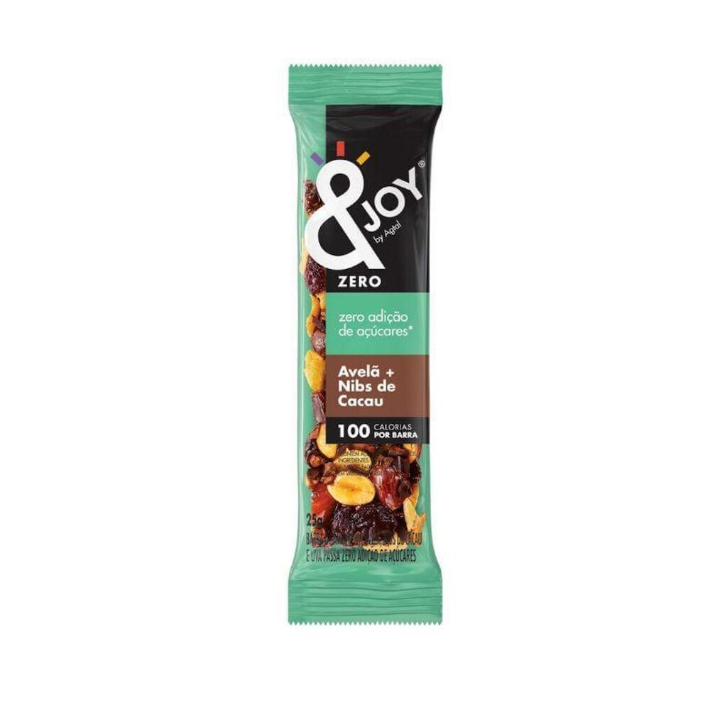 Barra de Nuts Zero Açúcar Cacau Enjoy 25g
