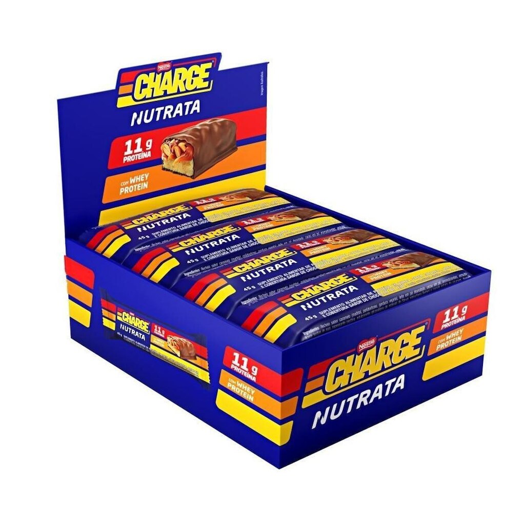 Barra de Proteína Charge Protein - Nestlé Nutrata 12 un.