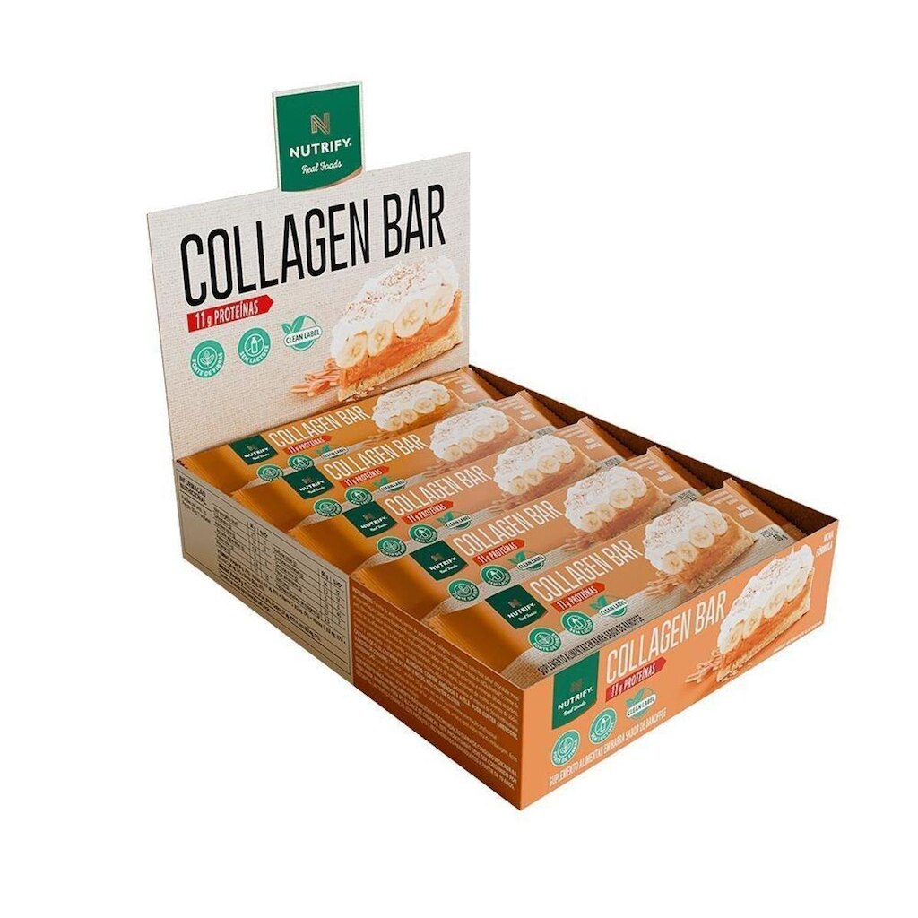 Barra de Proteína Collagen Bar Nutrify