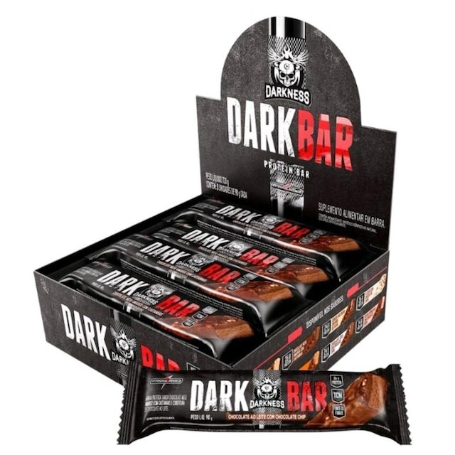 Barra de Proteína Dark bar - caixa com 8 unidades - Darkness é ruim? Barra de Proteína Dark bar - caixa com 8 unidades - Darkness é boa?
