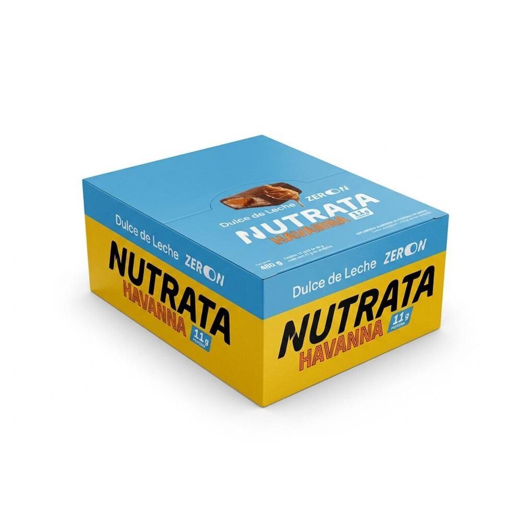 Barra de Proteína Havanna Doce de Leite Zero - Nutrata 12un.