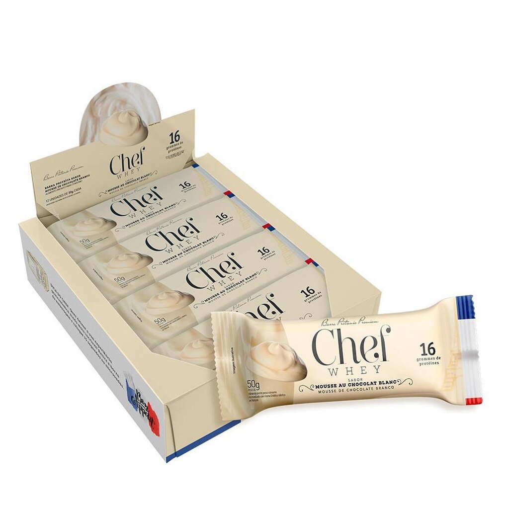 Barra de Proteína Premium Display C/ 12 Uni - Che f Whey