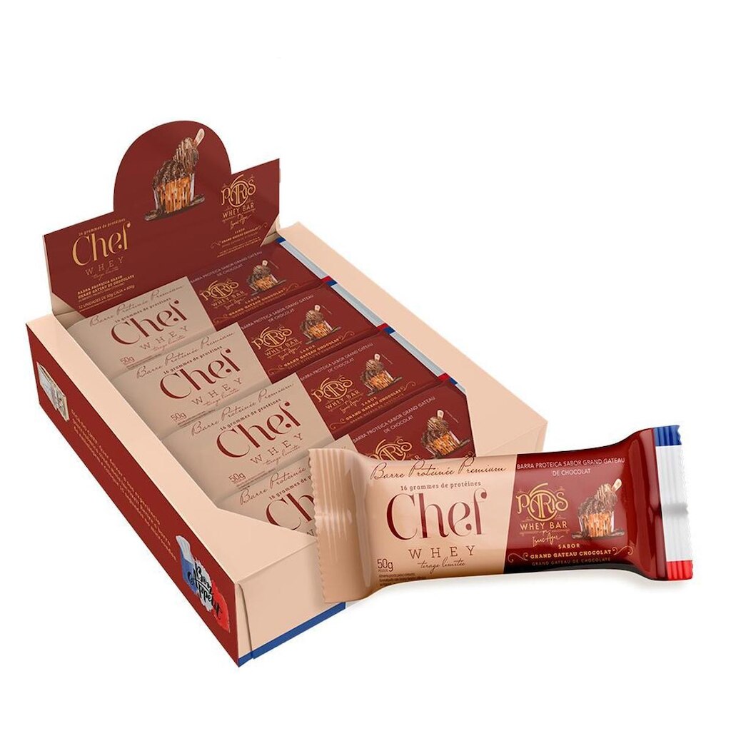 Barra de Proteína Premium Display C/ 12 Uni - Che f Whey
