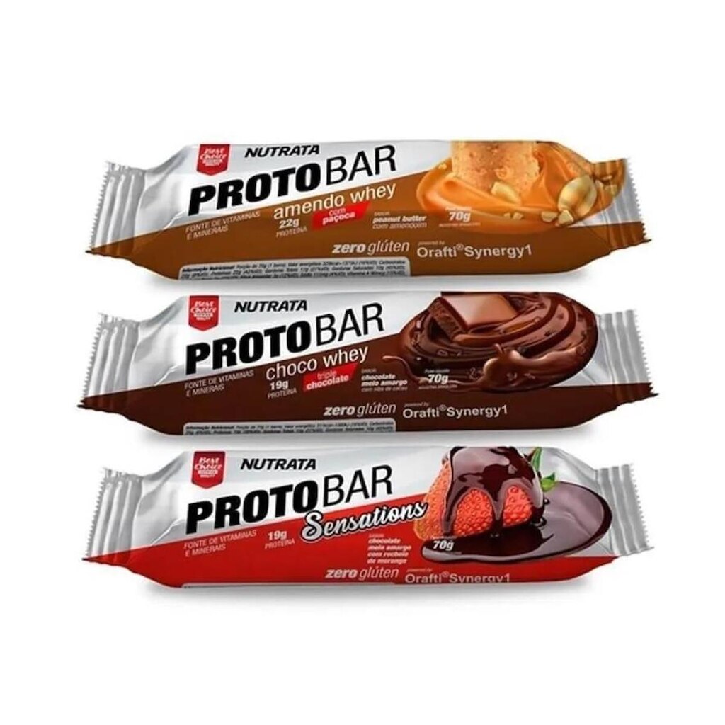 Barra de Proteína ProtoBar Nutrata - 70g