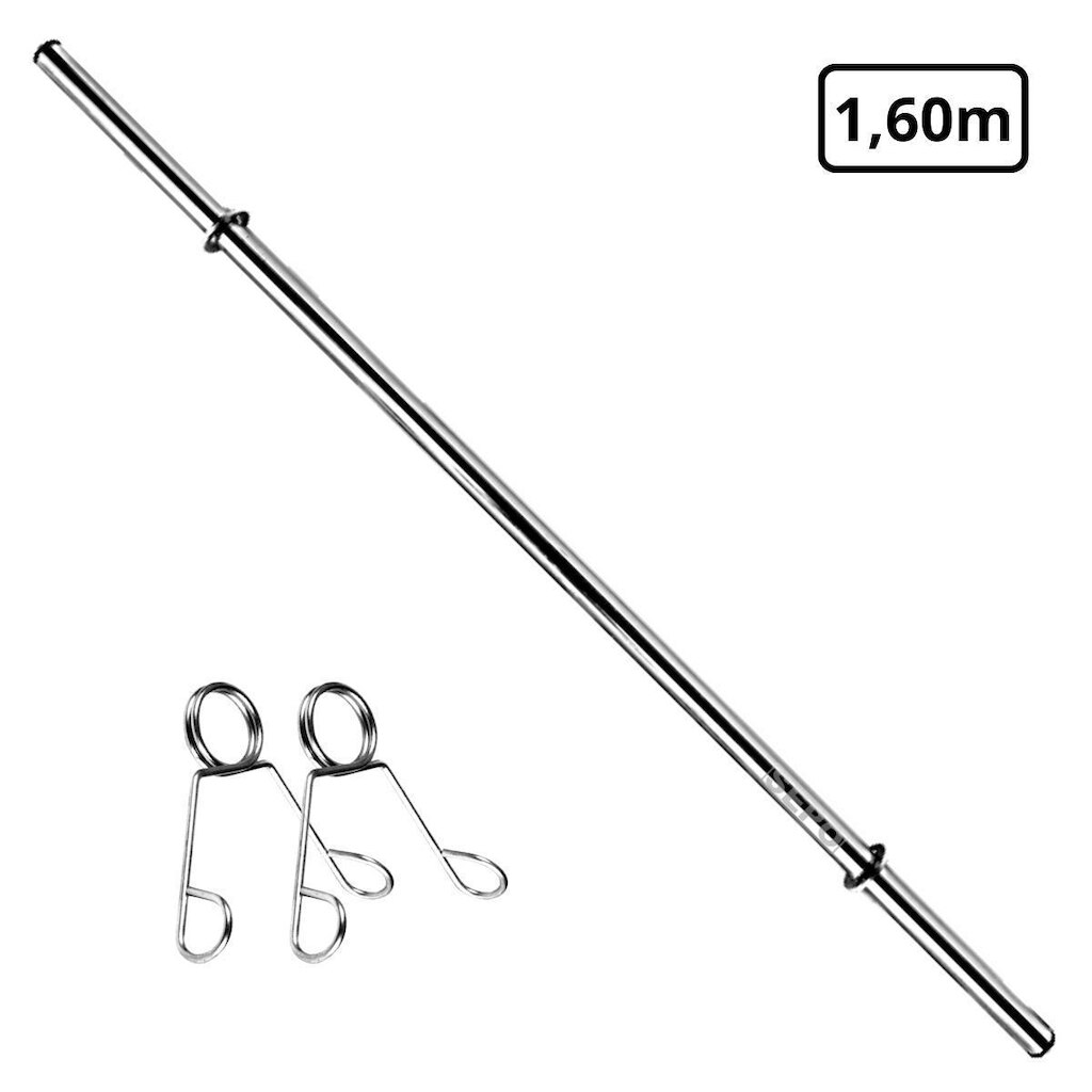 Barra de Tubo Oca 160cm com Presilhas