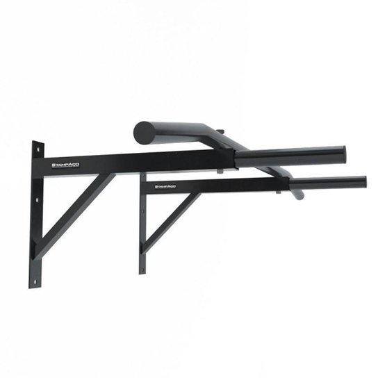 Barra Fixa Parede Stampaço Paralelas Academia Musculação - Preto é ruim? Barra Fixa Parede Stampaço Paralelas Academia Musculação - Preto é boa?