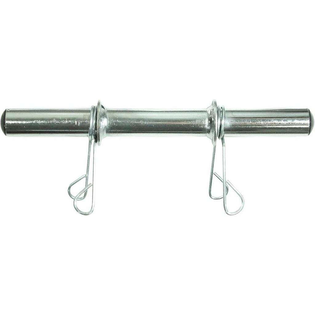 Barra Oca 30 Cm Com Presilhas Cromada Poli Sports