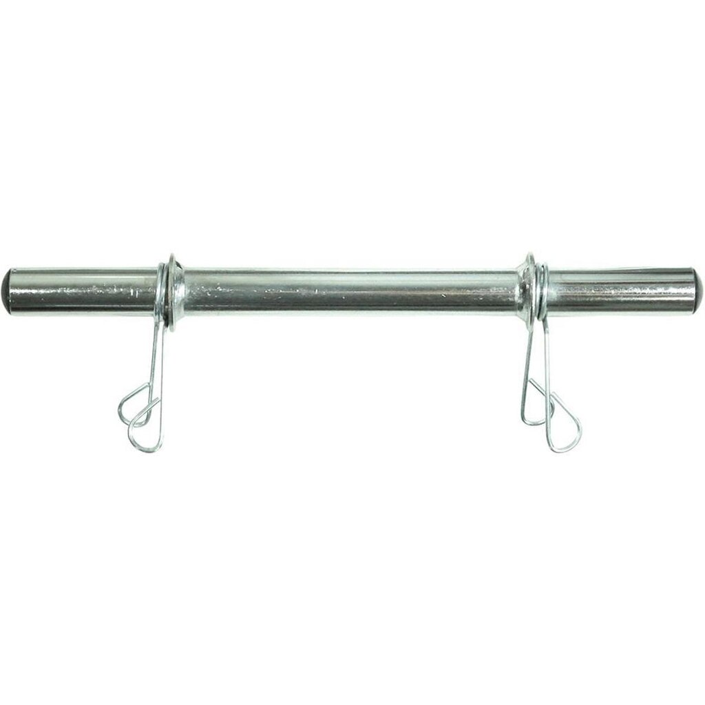 Barra Oca 40 Cm Com Presilhas Cromada Poli Sports