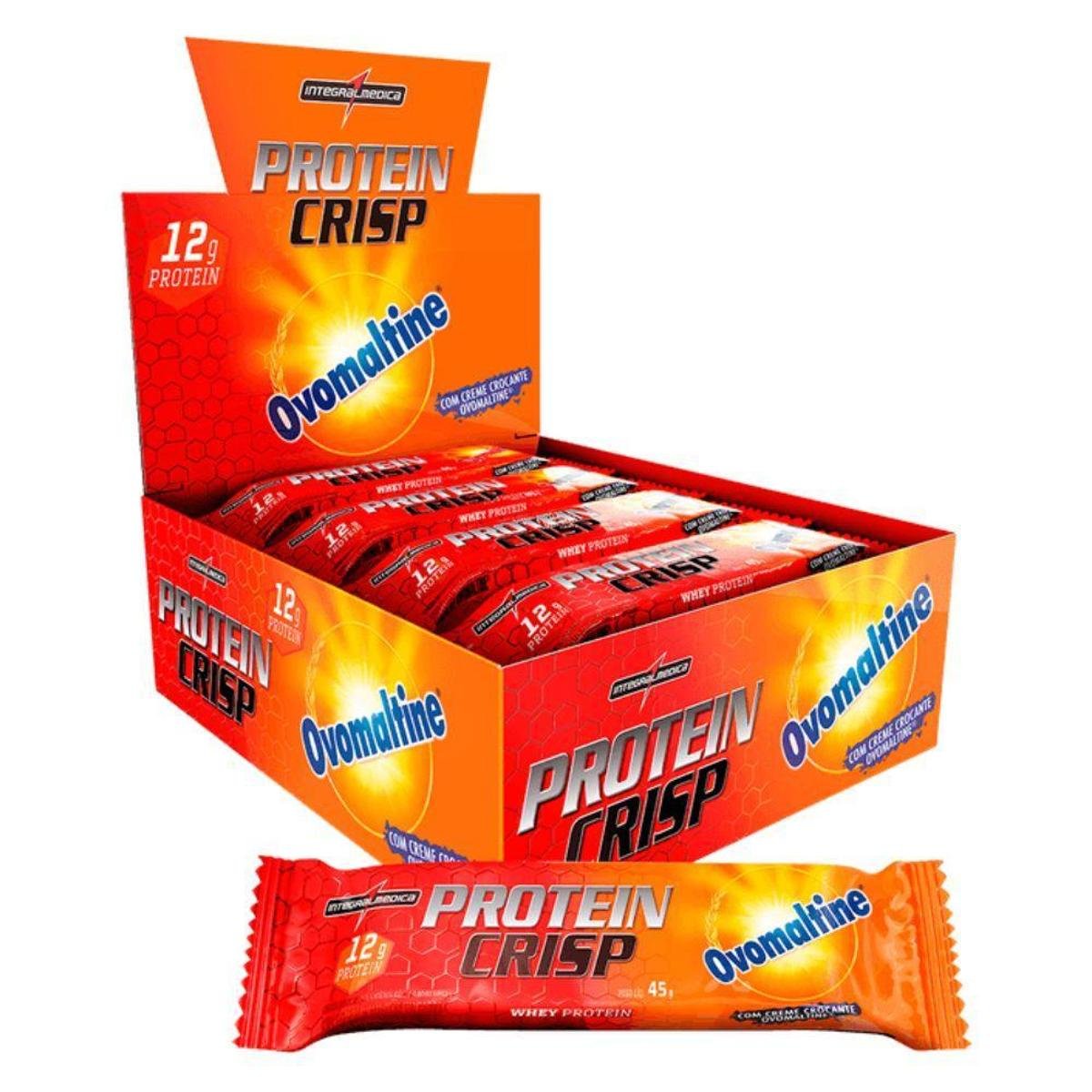 Barra Proteina Crisp Bar Ovomaltine 12Un - Integral Medica é boa?
