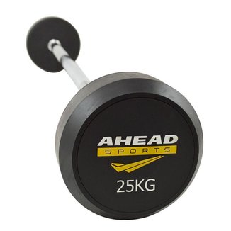 Barra Reta Ahead Sports Montada 25 KG