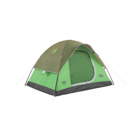 Barraca Camping Coral Reef 6 Pessoas 1800Mm Coluna Dagua - Verde