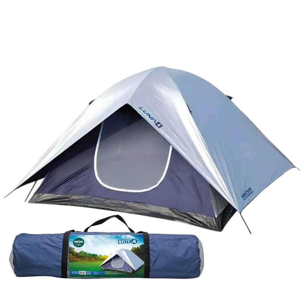 Barraca Camping Mor Iglu Luna Até 4 Pessoas Acampamento
