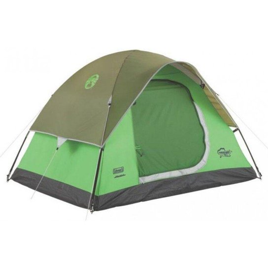 Barraca Coleman Reef Com Sistema Weathertec 2 Pessoas - Verde