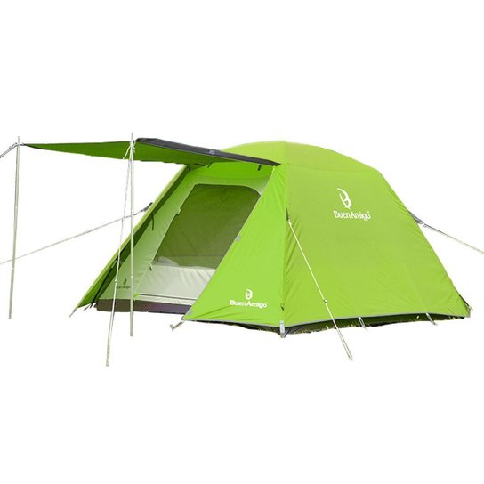 Barraca de Camping Teante 3/4 Pessoas com Varanda Verde - Azteq - Verde Menor preço em Barraca de Camping Teante 3/4 Pessoas com Varanda Verde - Azteq - Verde