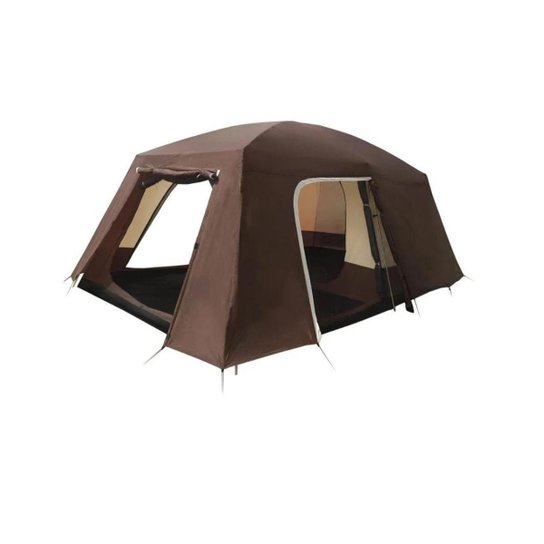 Barraca para Camping Férias p/ 12 Pessoas 2000 mm de coluna d'água Family Titan 6+6 - Guepardo - Marrom Menor preço em Barraca para Camping Férias p/ 12 Pessoas 2000 mm de coluna d'água Family Titan 6+6 - Guepardo - Marrom
