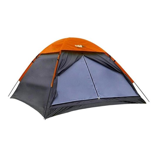 Barraca para Camping Weekend 4 pessoas - Echolife - Azul+Laranja Menor preço em Barraca para Camping Weekend 4 pessoas - Echolife - Azul+Laranja