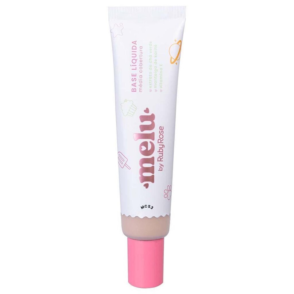 Base Líquida Melu Manteiga de Karité e Vitamina E MC53